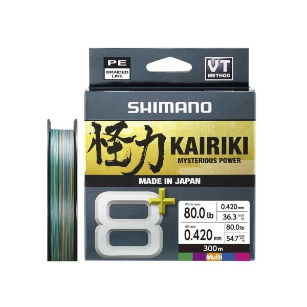 LINE KAIRIKI 8 300M 0,42MM 46.7KG MULTI C