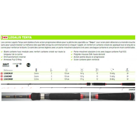 CANNE LEGALIS TENYA 802 M