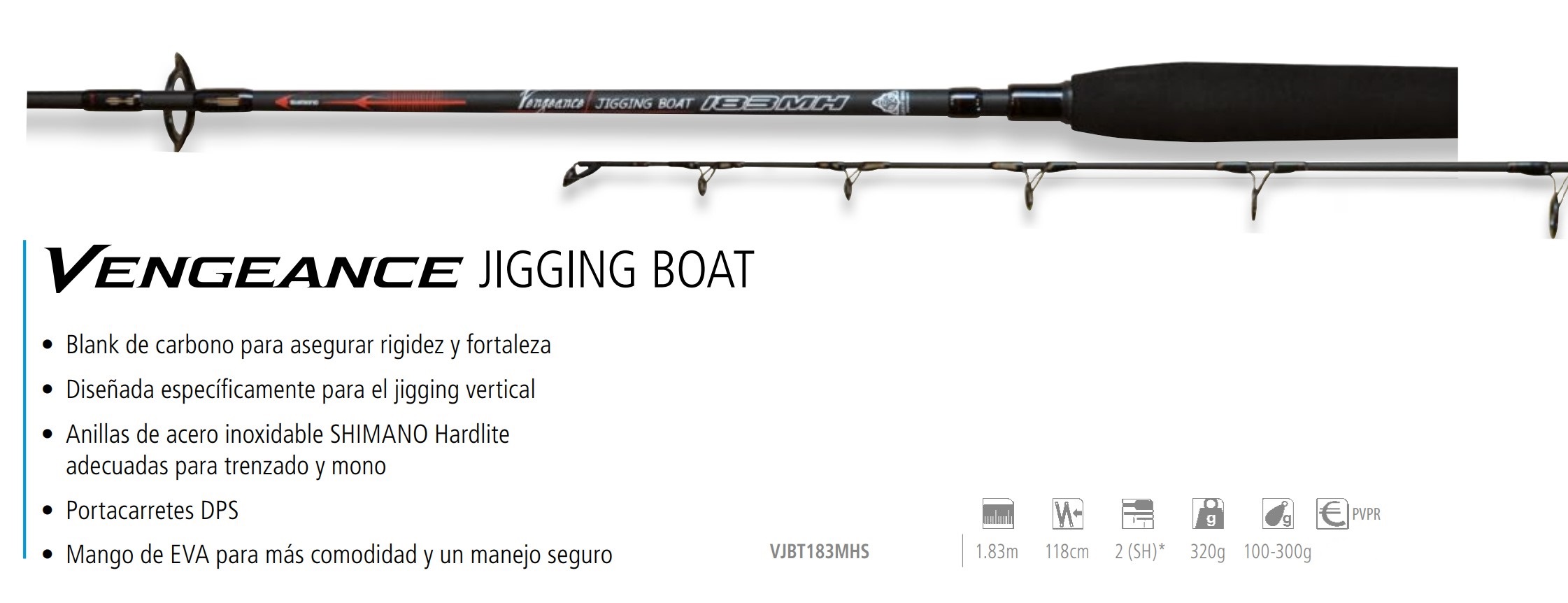 VENGEANCE JIGGING BOAT SHIMANO