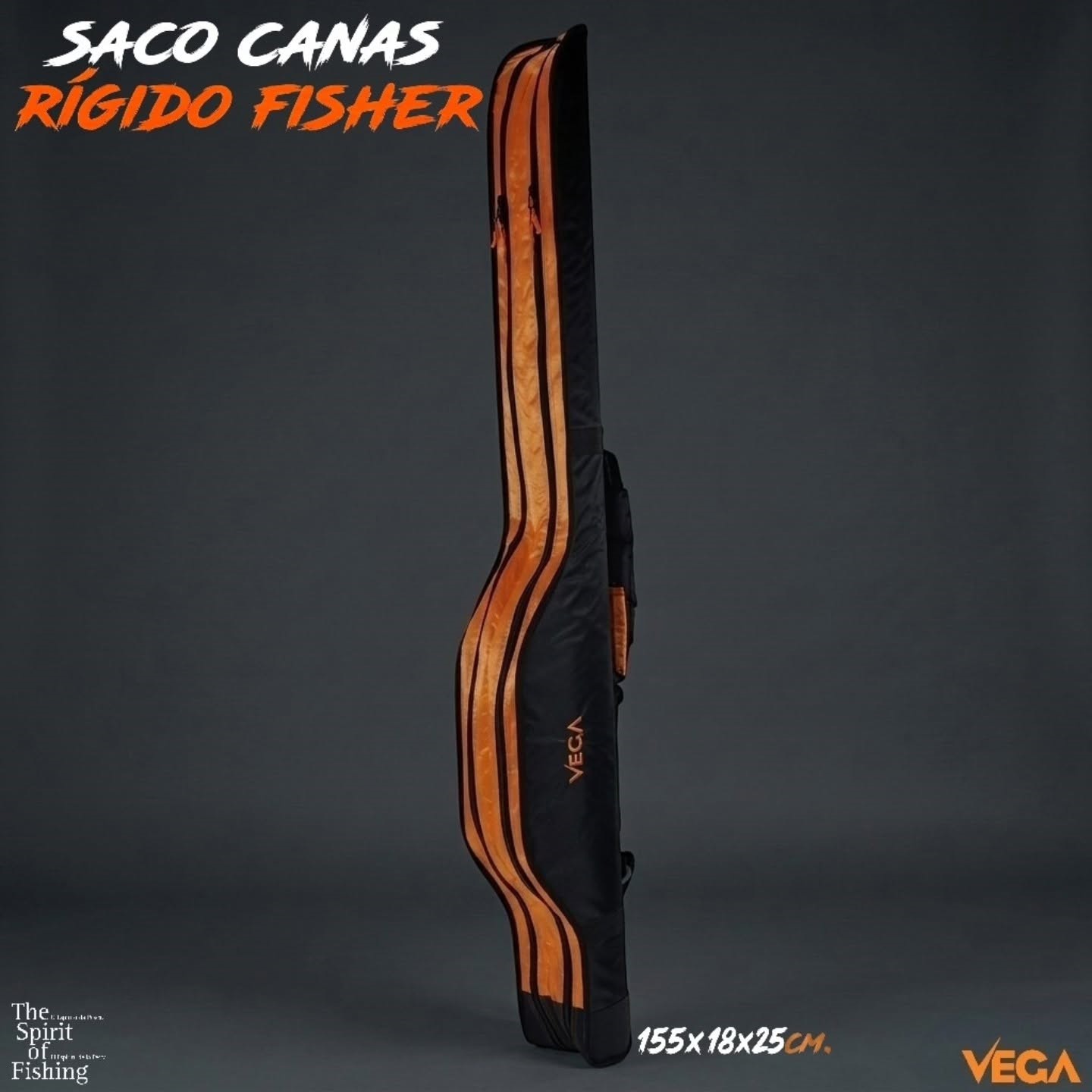 SACO CANAS RIGIDO FISHER 155X18X25 CM